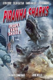 Piranha Sharks Movie Poster
